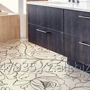 Печать изображений на наливных полах на кухню фото