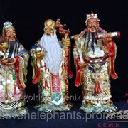 Статуэтка Три старца (отдельно стоящие) 38х50 фотография