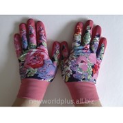 Перчатки для садовых работ Леди FairLady розовые, размер M NW-FL-P