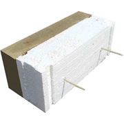 Трехслойные теплоэффективные стеновые поясные блоки фото