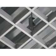 Подвесной потолок “Грильято“ высота 40мм, ячейка 150*150мм фотография