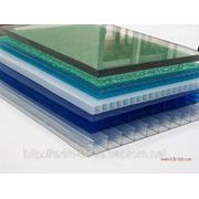 Лист сотового поликарбоната SUNNEX цветной 4 мм фото