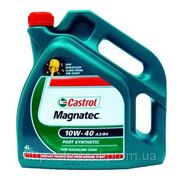 Полусинтетическое моторное масло Castrol Magnatec 10W-40 A3/B4 4л (1л) фотография