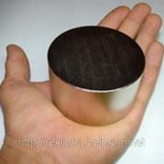 Магнит неодимовый шайба d 70х30 мм фото