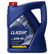 Моторное масло MANNOL CLASSIC SAE 10W-40 API SN/CF 4L.