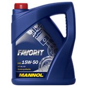 Моторное масло полусинтетическое MANNOL FAVORIT (SAE 15W-50) 5L.