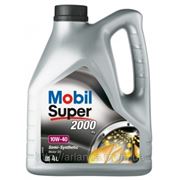 Моторное масло Mobil Super 2000 10W-40 цена (4 л) купить фото