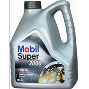 Полусинтетическое моторное масло Mobil 2000 10w40 4литра фото
