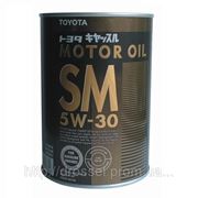 Полусинтетическое оригинальное моторное масло Toyota Motor Oil SM 5w-30 1л (4л) фото