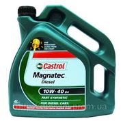 Полусинтетическое моторное масло Castrol Magnatec Diesel 10W-40 B4 4л (1л) фото