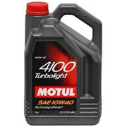 Моторное масло Motul 4100 Turbolight 10W-40 (5л.)