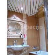 Реечные подвесные потолки тм Бард для ванной фото