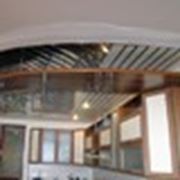 Реечные подвесные потолки фото