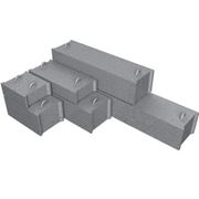 Блоки тип ФБС 9х ФБС 12х ФБС 24х - сплошные изготовляются из бетона для стен подвалов и технических подполовых пространств зданий. фотография