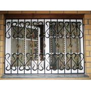 Кованые решетки на окна решетки оконные кованые металлические решетки защитные на окна купить по доступной цене заказать Украина Киев Белая Церковь фото