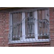 Решетки оконные защитные решетки оконные кованые металлические решетки защитные на окна купить по доступной цене заказать Украина Киев Белая Церковь фото