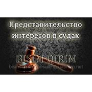 Представительство интересов в суде фото