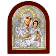 Икона Иерусалимской Божией Матери Silver Axion Греция 55 х 70 мм