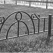 Ограждения газонные металлические