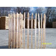 Забор деревянный Ганивель ограждения секционные фото
