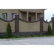 Заборы из кирпича строительство дизайн Гарантия в Чернигове и по Черниговской области от компании Титов ЧП фото