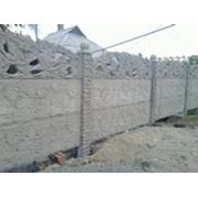 Заборы бетонные закрытые в Донецке закрытие заборы от производителя самая низкая цена на бетонные заборы. фото