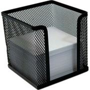 Куб под бумаги для заметок металлический сетка