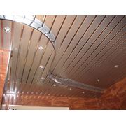 Алюминиевые реечные потолки фотография