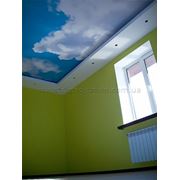 Натяжные потолки - фотопечать “облака“ фото