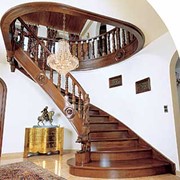 Лестницы, лестницы деревянные Киев, лестницы для дома Киев, лестница на второй, изготовление лестниц Киев. фотография