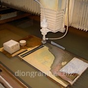 Профильная обработка гранитных и мраморных плит фото