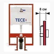 Застенный модуль глубиной 8 см для подвесного унитаза TECE 9.300.040 фото