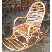 Кресло-качалка из лозы КК-1а фотография