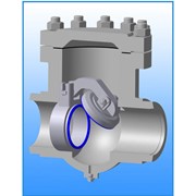 Клапан обратный стальной DN 150-300мм, PN 6,3…10,0 МПа (63…100 кгс/см²). фото