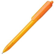 Ручка шариковая Bolide Transparent, оранжевая фотография