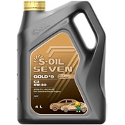Масло моторное S-OIL 7 GOLD #9 C3 5W-30 4 л фотография
