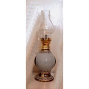 Лампа керосиновая с фарфоровой колбой фотография