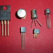 Транзисторы кремниевые фотография