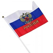 Флаг Россия на палочке 60?90 фотография