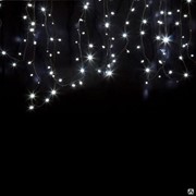 Гирлянда “ДЮРАПЛЕЙ“ 20 м 200LED 13 Вт 220 В IP54 зел. провод; бел. NEON-NIGHT 315-155 фото