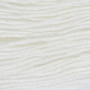 Нитки мулине «Blanc», 8 ± 1 м, цвет белый фото