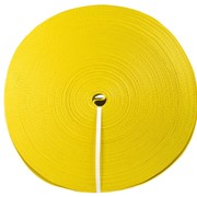 Лента текстильная 75мм 9750кг желтый