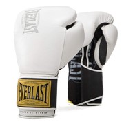 Боксерские перчатки Everlast 1910 Classic 12oz белый P00001705 фотография