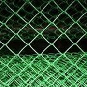 Сетка-рабица с полимерным покрытием зеленая 1.5х10 м ячейка 50х50мм d=2.0мм фотография