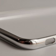 Чехол Бампер на Айфон 6 Plus/6s Plus Cross case Металл защелка сверху Серебро фотография