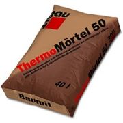 Baumit ThermoMortel 50 смесь для кладки блоков фото