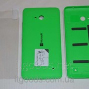 Крышка задняя зеленая для Microsoft Lumia 640 + ПЛЕНКА В ПОДАРОК 4149 фото