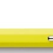 Карандаш механический Carandache Fluo Linе, 0.7 мм, шестигранный, металлический футляр Неоновый желтый