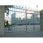 Ворота секционные металлические