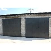 Ворота металлические распашные гаражные